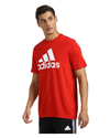Adidas Kırmızı Erkek T-Shirt GK9124