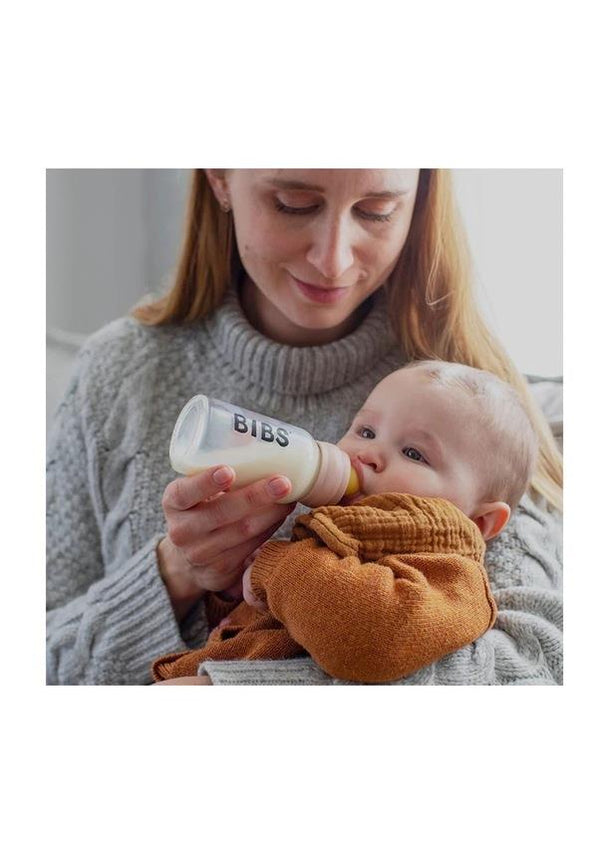 Bibs Baby Bottle Complete Set Latex Ivory Biberon 110ML