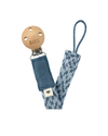 Bibs Baby Paci Braid Emzik Askısı Petrol/Baby Blue