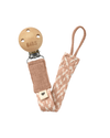 Bibs Baby Paci Braid Emzik Askısı Blush/Ivory