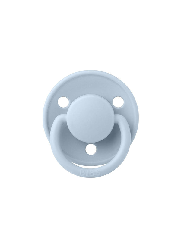 Bibs De Lux Single Baby Blue Silicone Emzik
