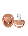 Bibs De Lux Single Peach Silicone Emzik