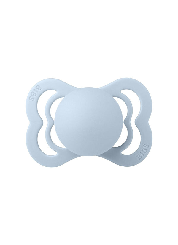 Bibs Supreme Single Silicone Baby Blue Emzik Size2