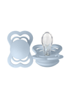 Bibs Supreme Single Silicone Baby Blue Emzik Size1