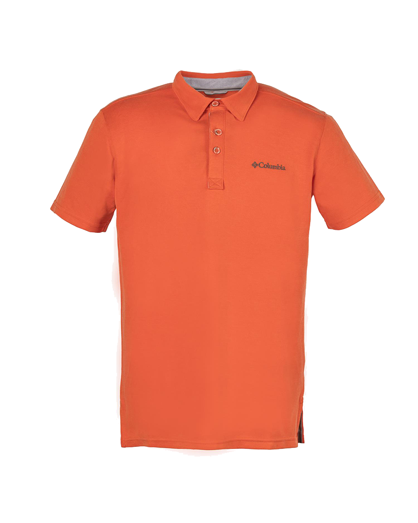 Columbia Turuncu Polo Yaka Erkek T-shirt XJ4998-846