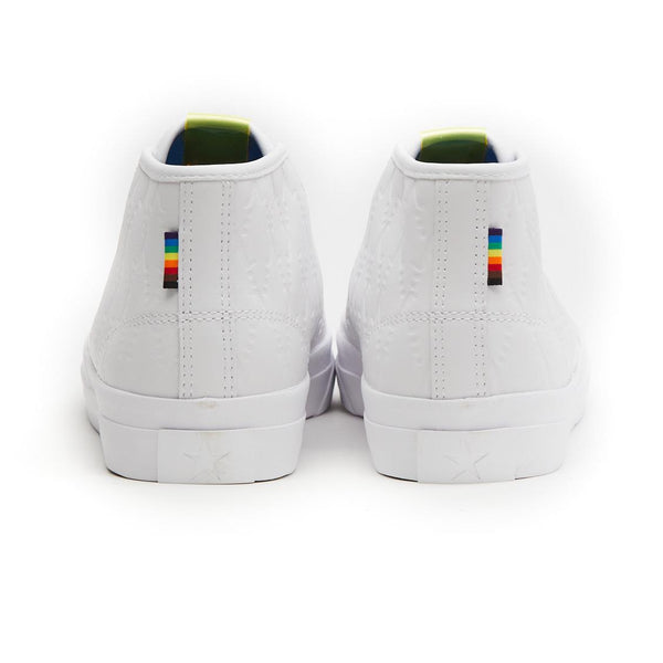 CONVERSE JACK PURCELL PRO MID WHITE/CHAMBRAY BLUE