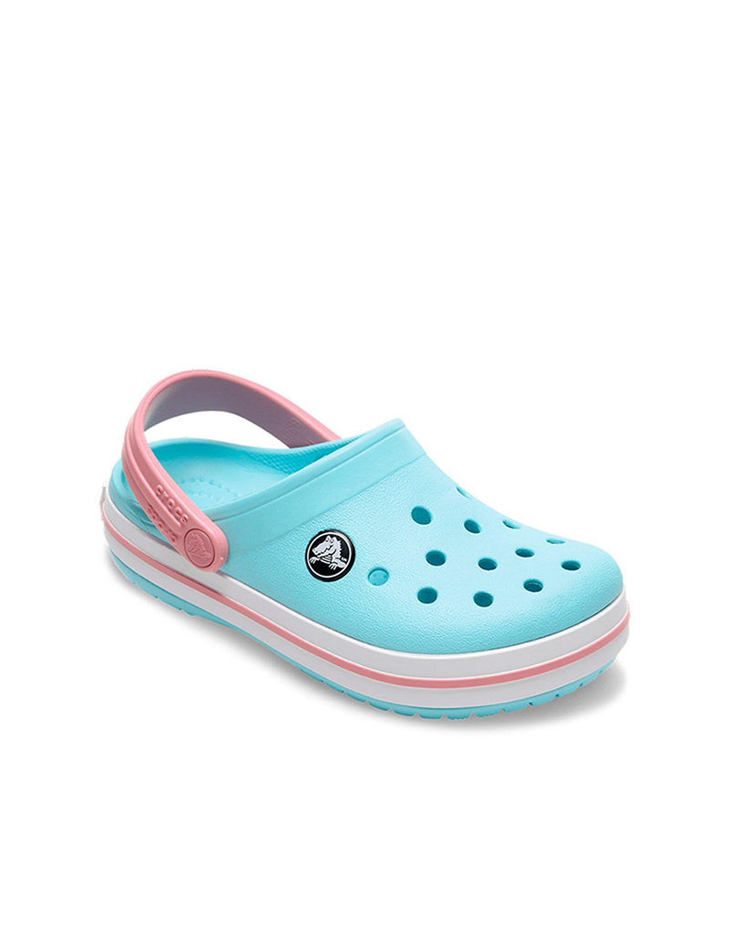 CROCS Crocband Clog Çocuk Turkuaz Kenarı Pembe Terlik / Sandalet 207006-4S3