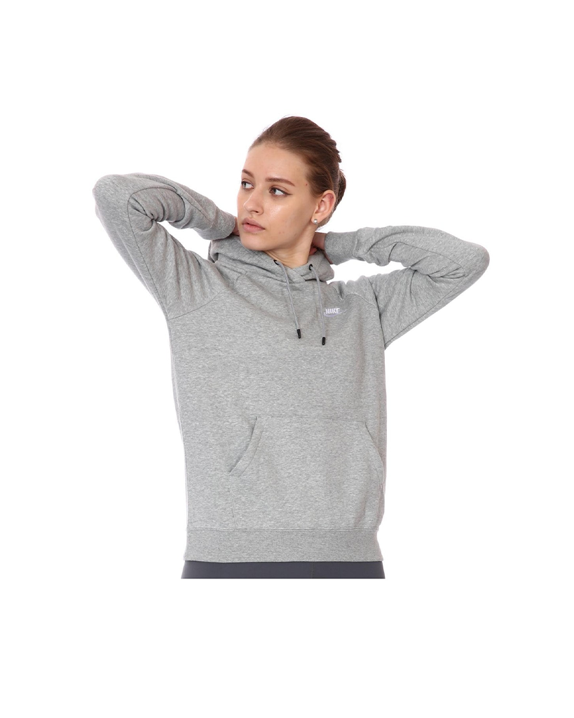 NIKE Essential Kadın Gri Günlük Stil Sweatshirt Bv4124-063