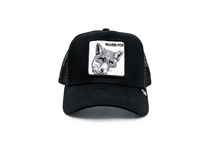GOORIN BROS Silver Fox (Tilki Figürlü) Gri Şapka Standart 101-9987-BLK