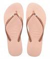 HAVAIANAS Slim Crystal SW II Ballet Rose Terlik 4145651-0076