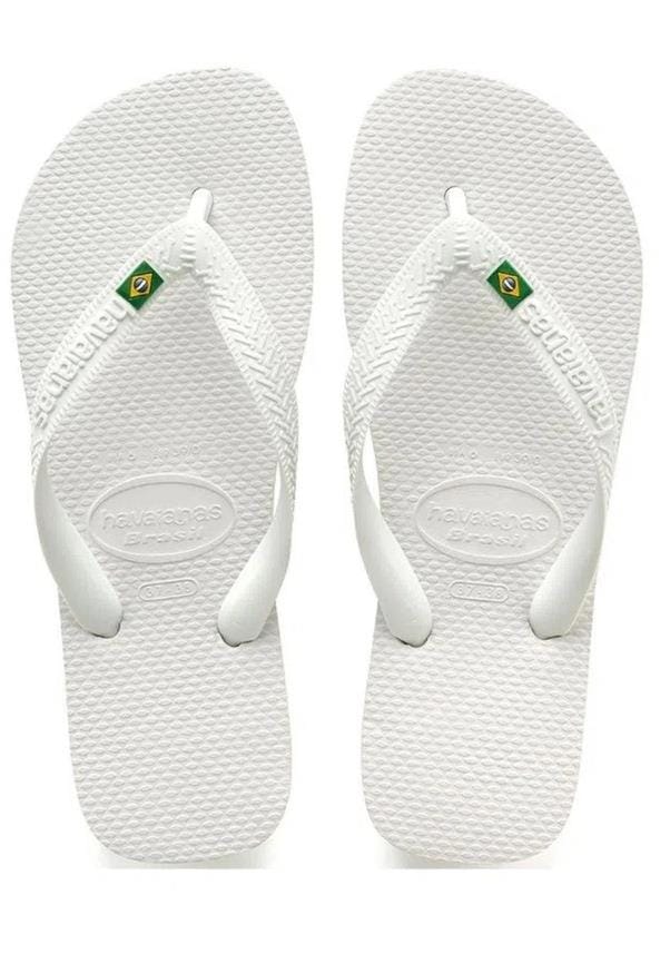 HAVAIANAS Unisex Brasil Logo Branco 4000032-001