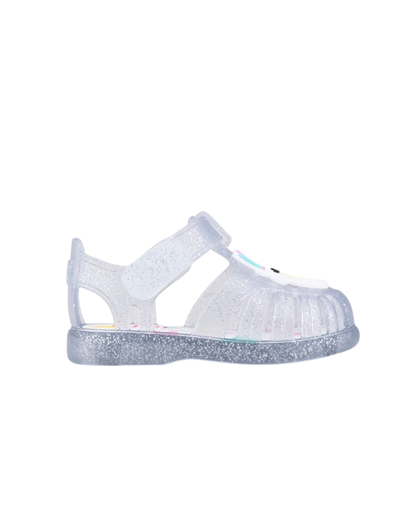 IGOR Tobby Unicorn Kız Çocuk Simli Beyaz Sandalet S10309-091