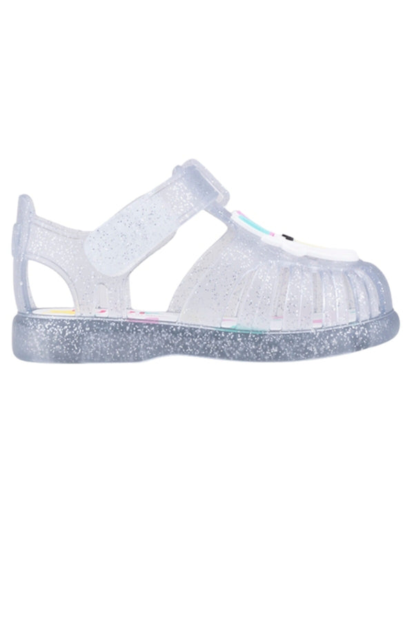 IGOR Tobby Unicorn Kız Çocuk Simli Beyaz Sandalet S10309-091