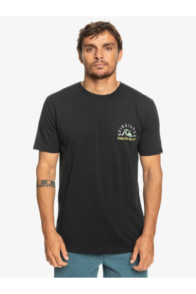 Quiksilver Orıgınalbarrel M Tees Erkek Siyah Tshirt EQYZT07226