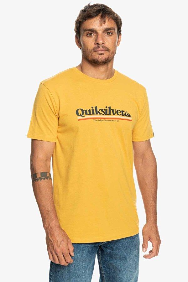 Quiksilver Between The Lines M Tees Erkek Sarı Tişört EQYZT07216Y