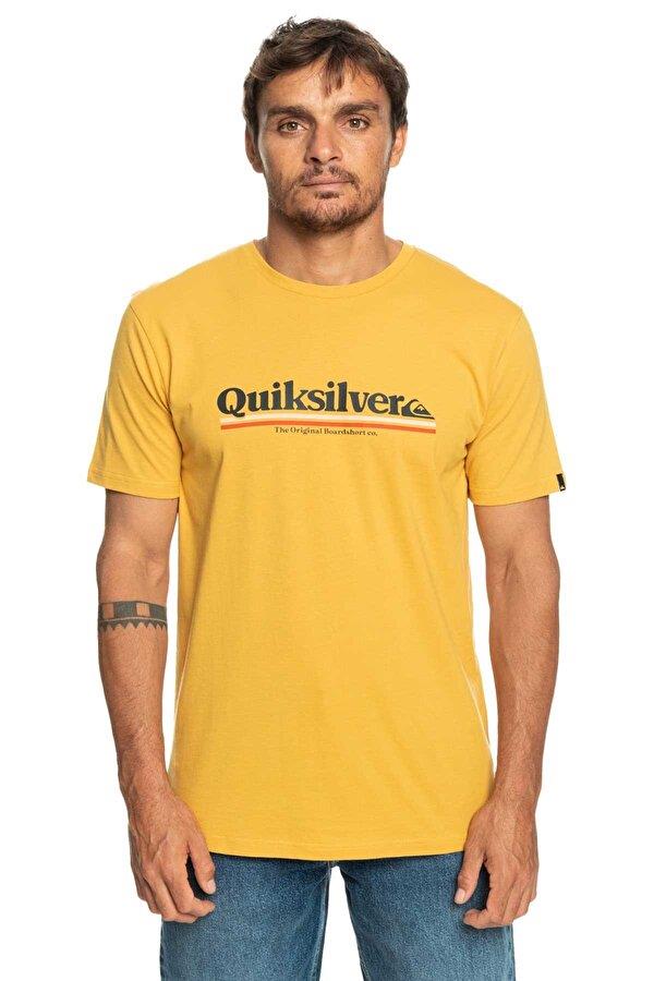 Quiksilver Between The Lines M Tees Erkek Sarı Tişört EQYZT07216Y