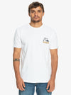 Quiksilver Riseshine M Tees Erkek Beyaz Tişört EQYZT07225B